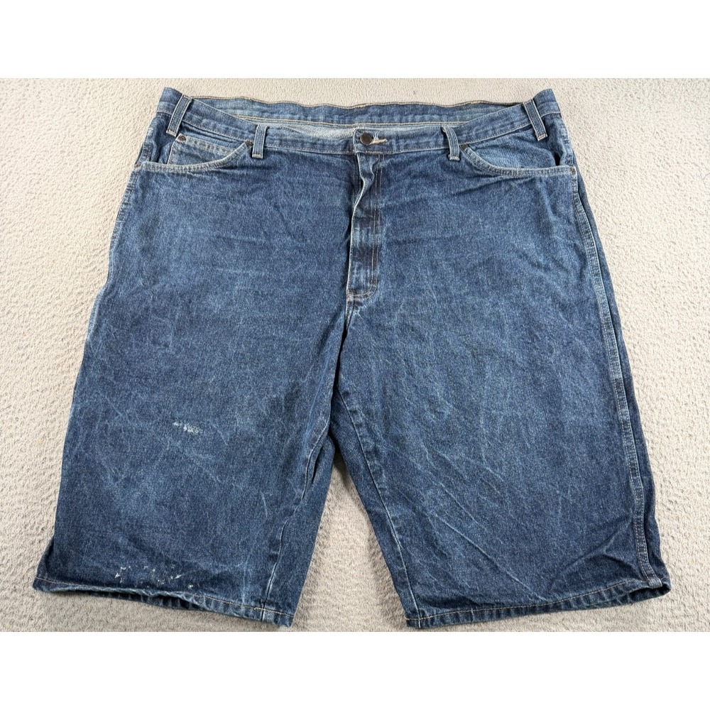 Dickies Jean Shorts Mens 42 Carpenter Baggy Loose Fit Faded Skater‎ Hip Hop